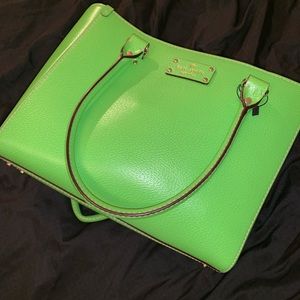 Kate Spade Green Tote Bag